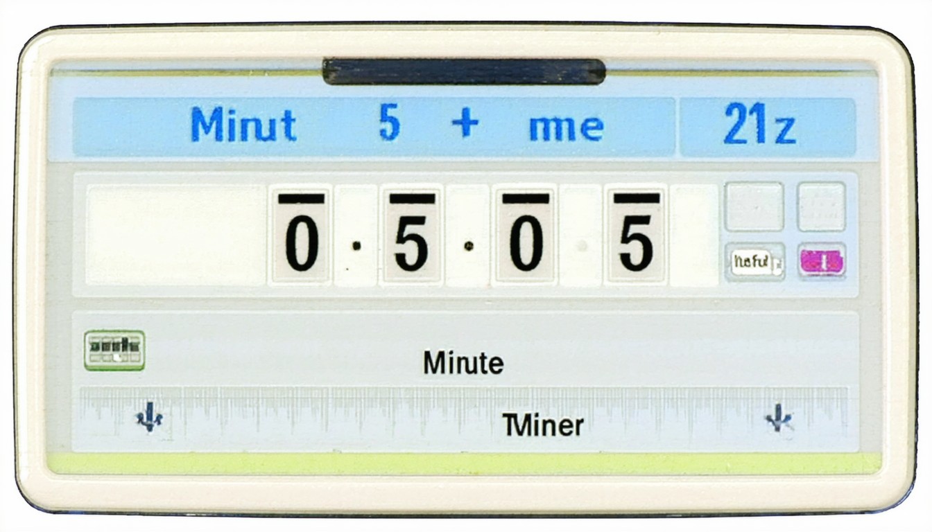 5 Minute Timer – Simple Online Countdown Timer for Five Minutes