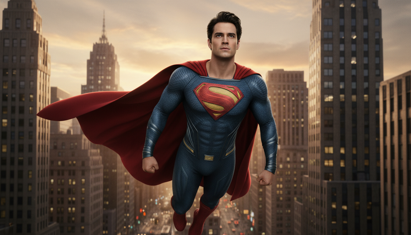 David Corenswet: Meet the New Superman Taking Flight