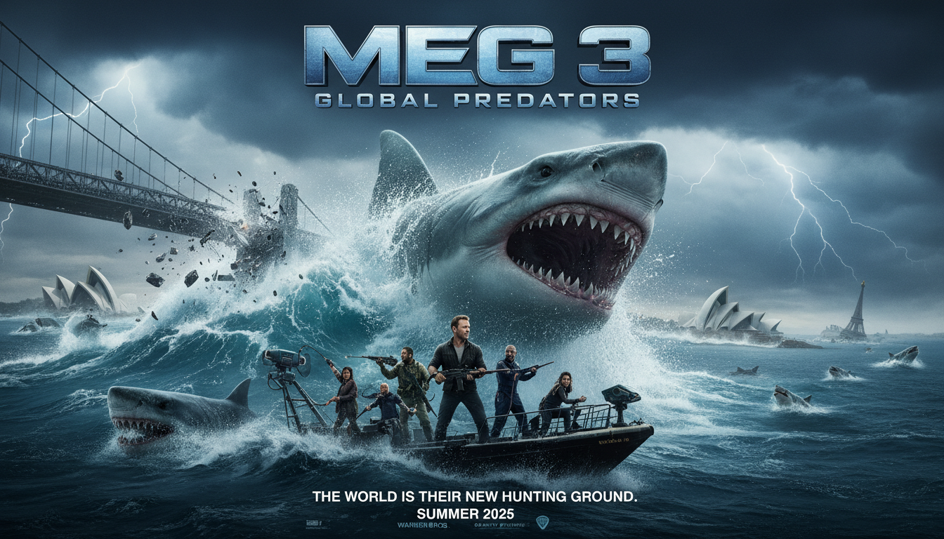 Meg Movie: Dive Deep into the Megalodon’s Next Attack