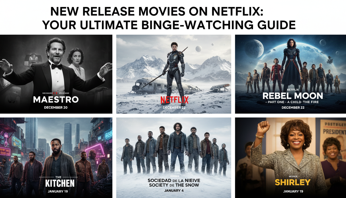 New Release Movies on Netflix: Your Ultimate Binge-Watching Guide
