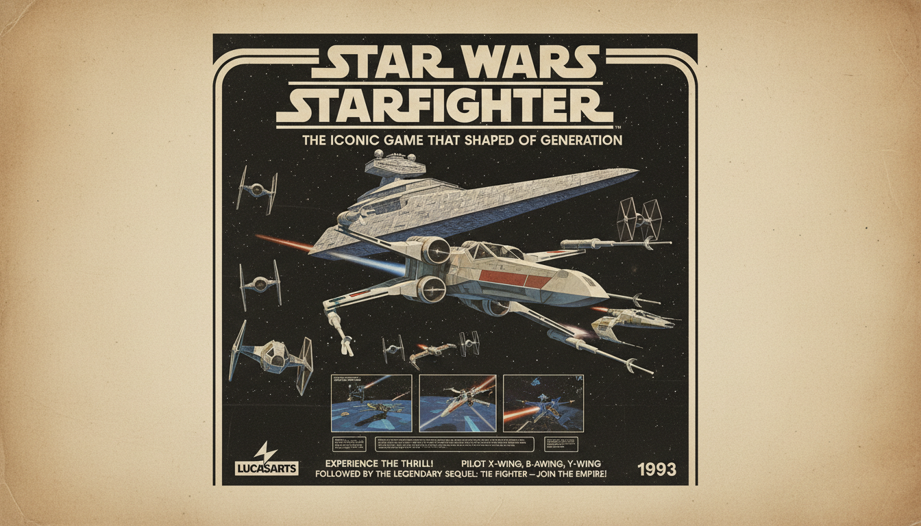 Star Wars Starfighter: The Iconic Game That Shaped a Generation