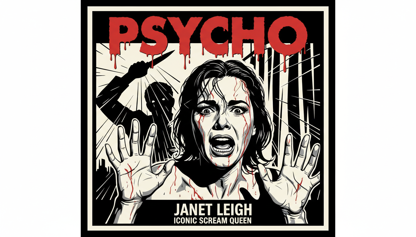 Janet Leigh: Iconic Scream Queen of Psycho