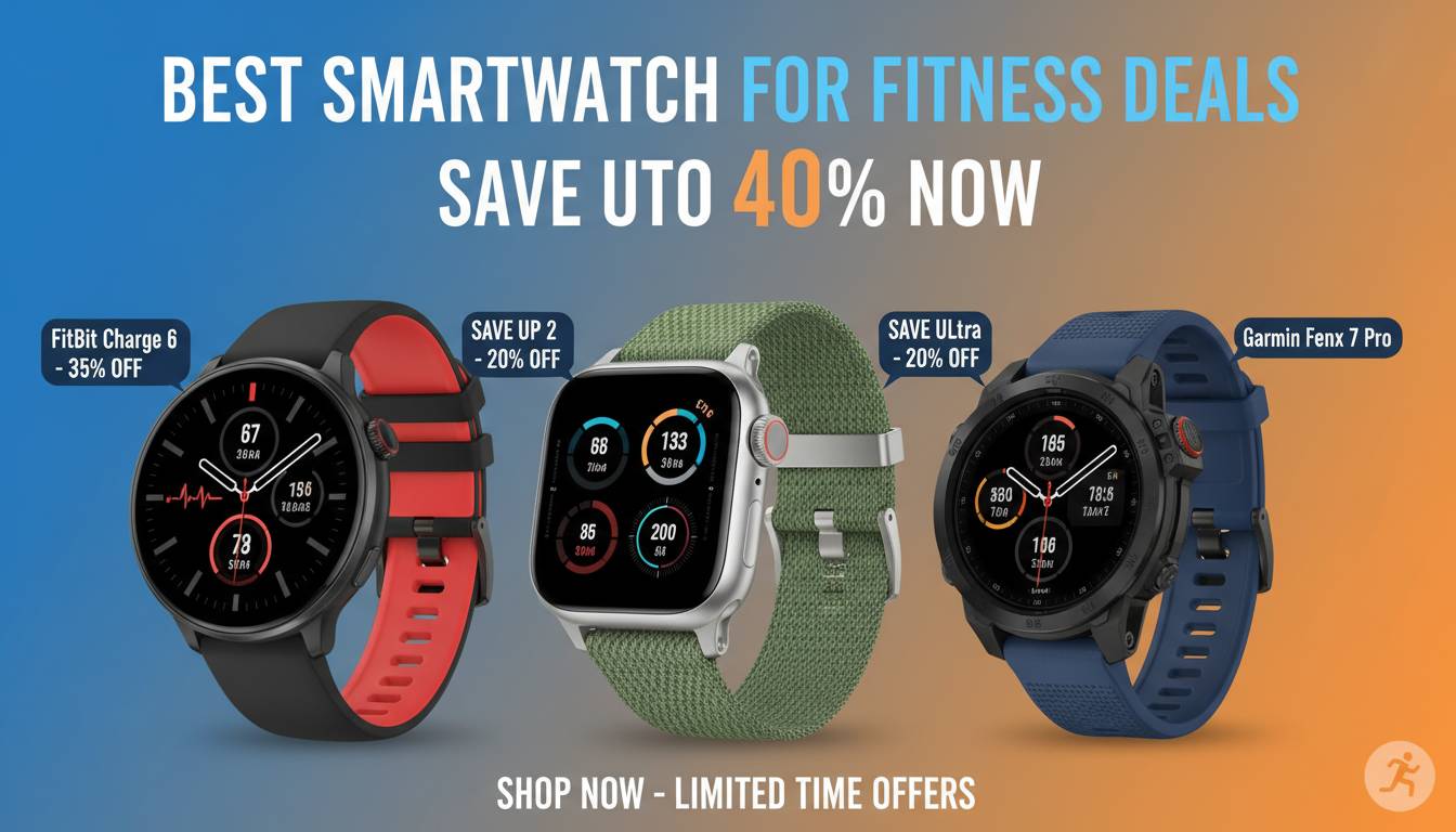 Best Smartwatch for Fitness Deals – Save Up to 40% Now
