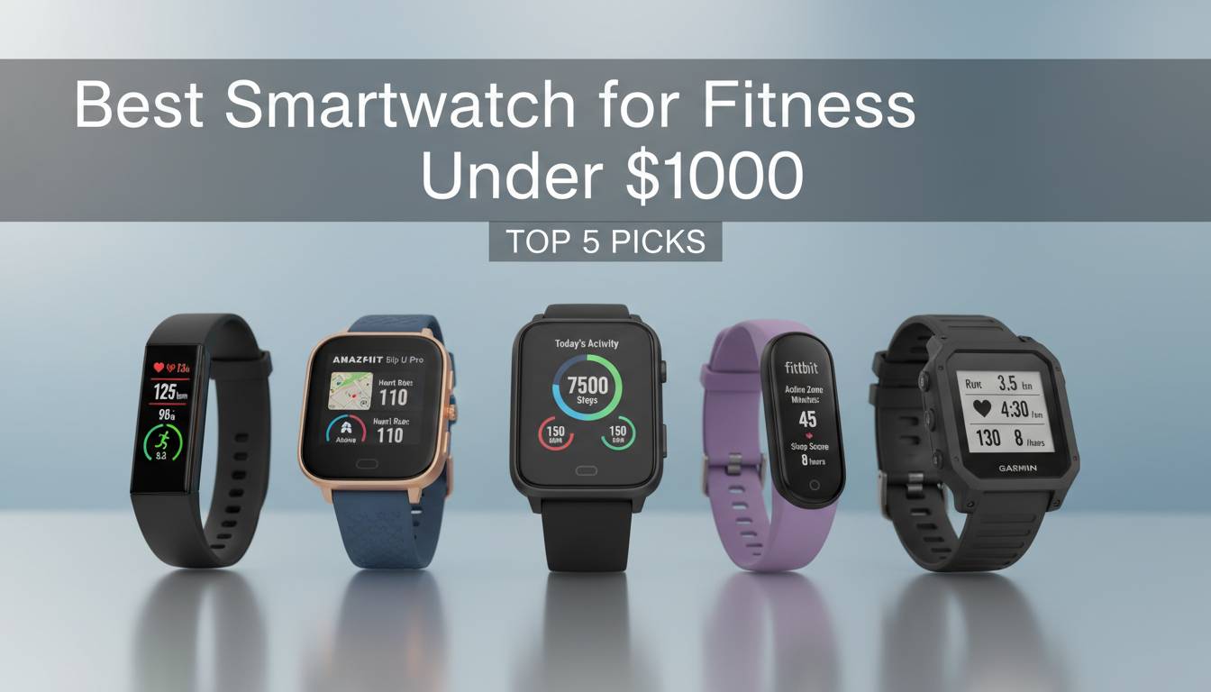 Best Smartwatch for Fitness Under $100 – Top 5 Picks