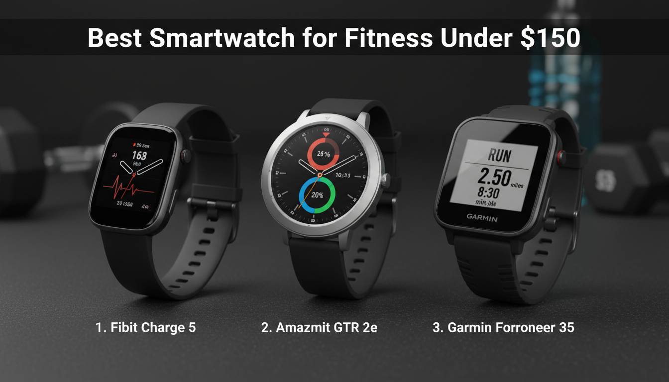 Best Smartwatch for Fitness Under $150 – Top Picks