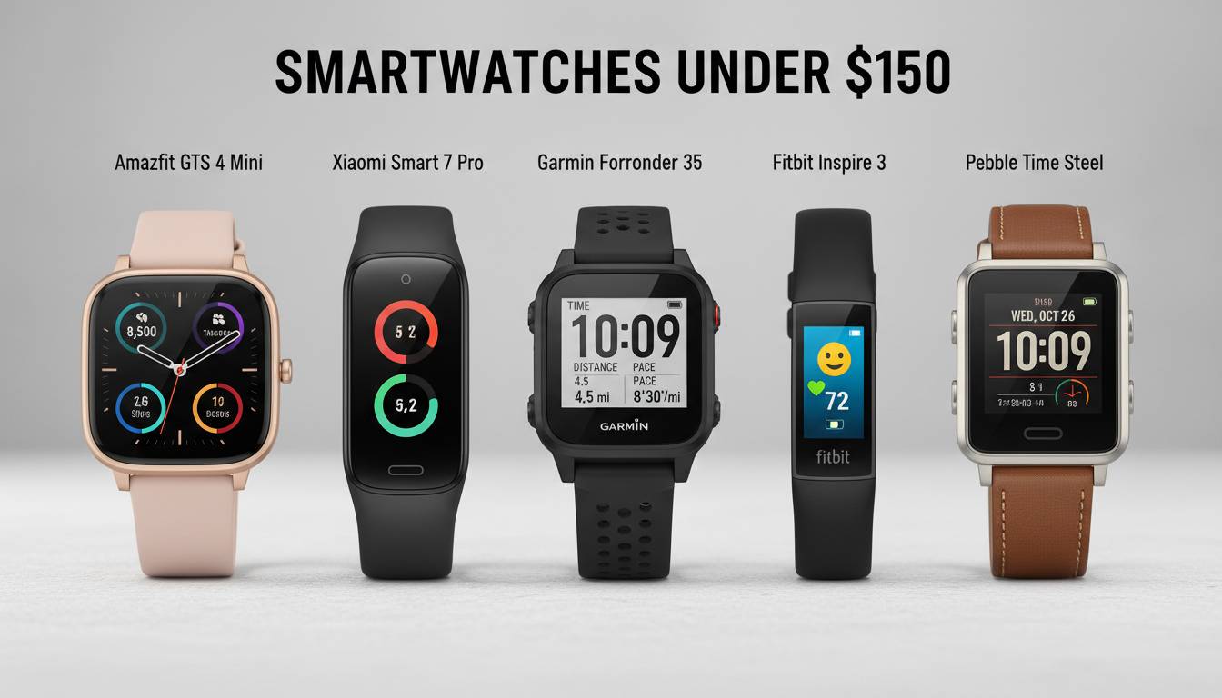 Best Smartwatch for Fitness Under $150 – Top Rated Picks