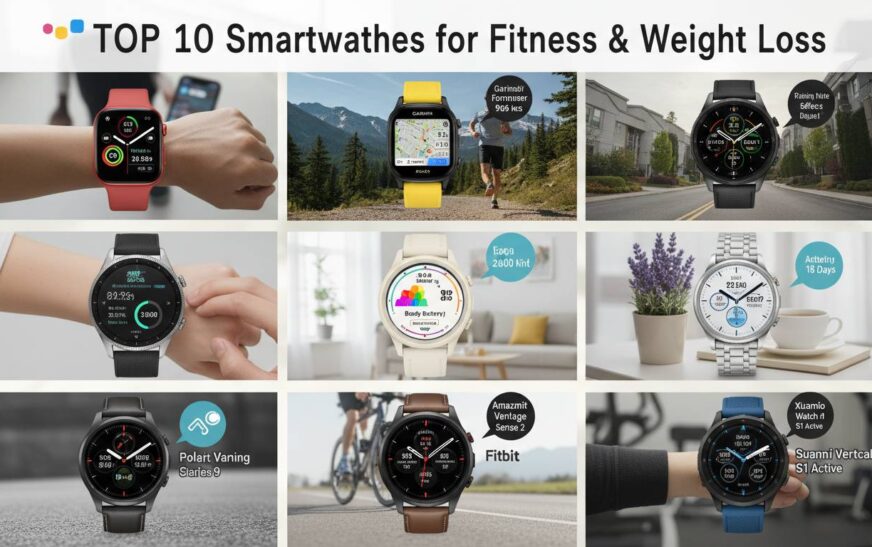 Best Smartwatch for Fitness & Weight Loss – Top 10
