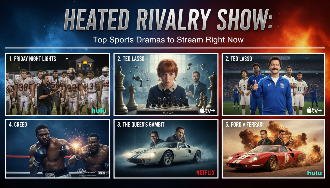 Heated Rivalry Show: Top Sports Dramas to Stream Right Now