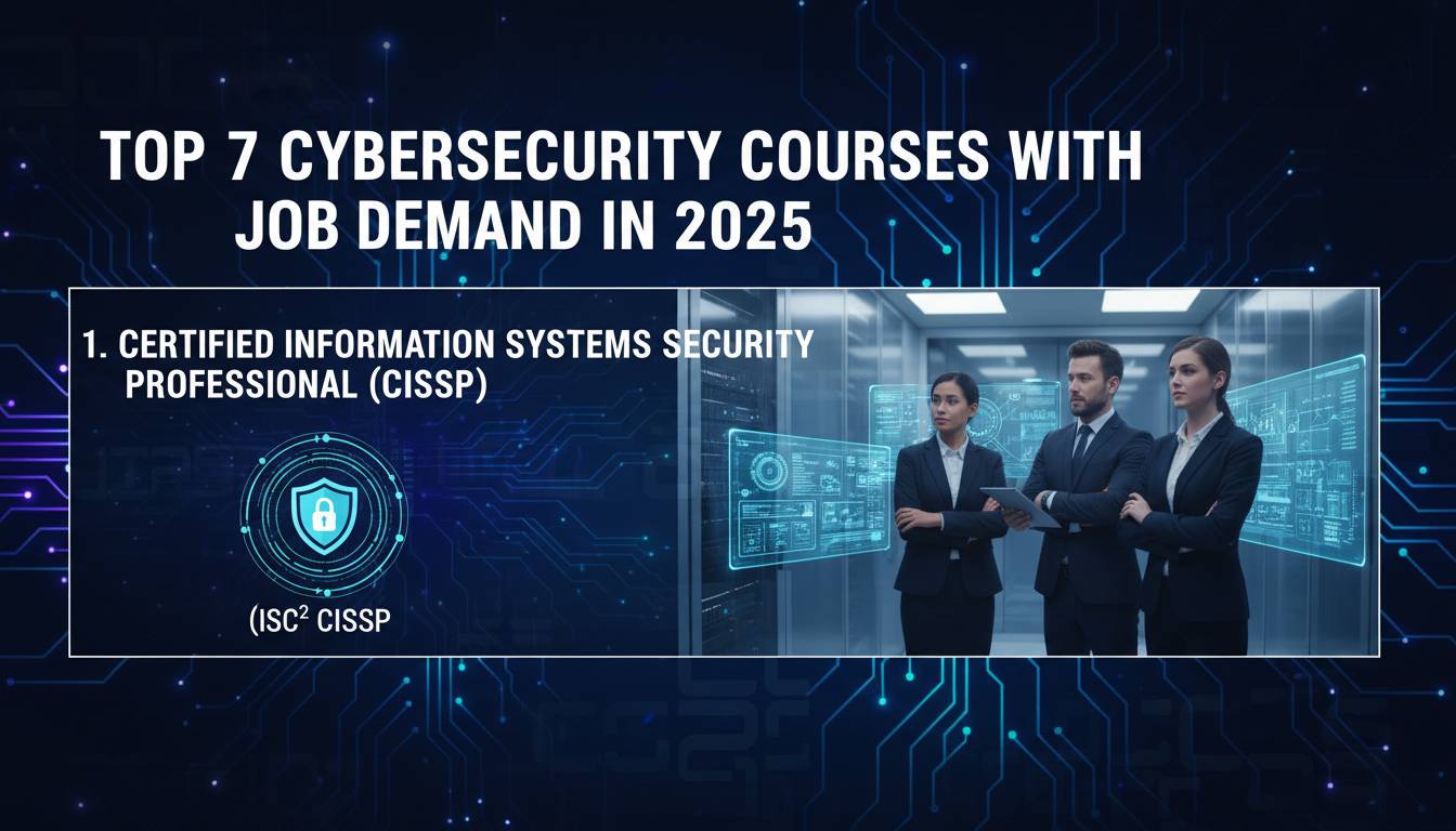 Top 7 Cybersecurity Courses With Job Demand in 2025