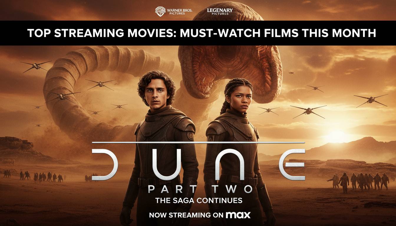 Top Streaming Movies: Must-Watch Films This Month