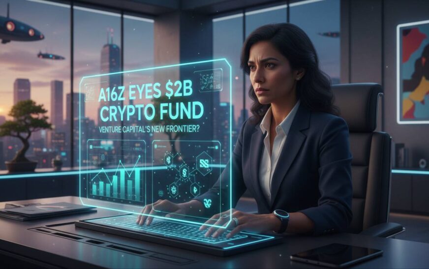 a16z Eyes $2B Crypto Fund – Is Venture Capital Back in Crypto?