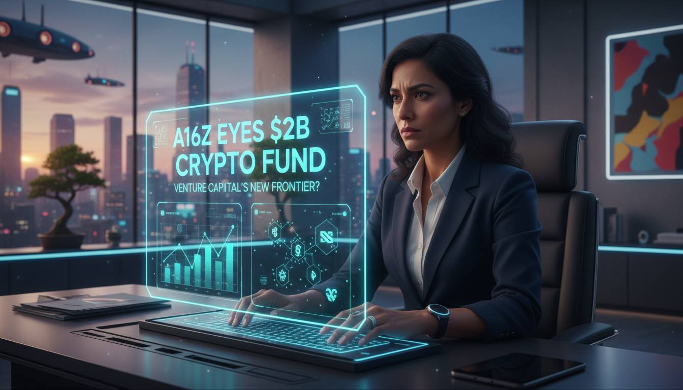 a16z Eyes $2B Crypto Fund – Is Venture Capital Back in Crypto?