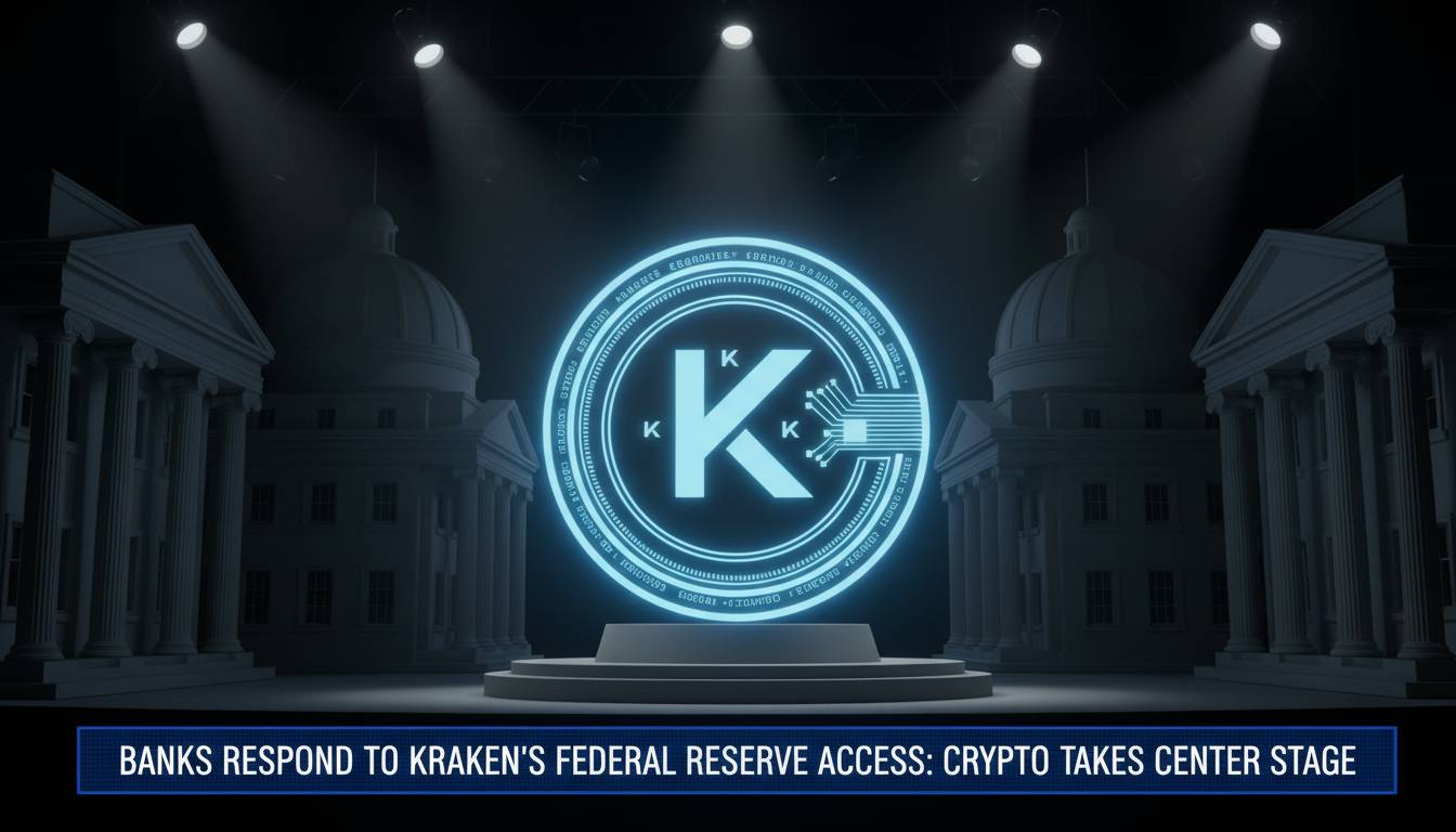 Banks Respond to Kraken’s Federal Reserve Access: Crypto Takes Center Stage