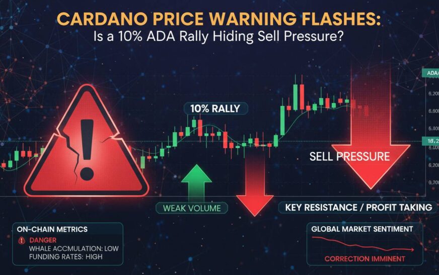 Cardano Price Warning Flashes Is A