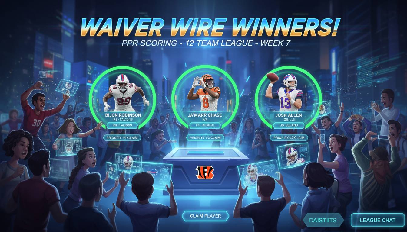 Claim Your Fantasy Football Waiver Wire Winners This Week