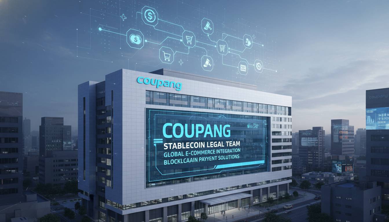 E-commerce Giant Coupang Builds Stablecoin Legal Team for Crypto Expansion