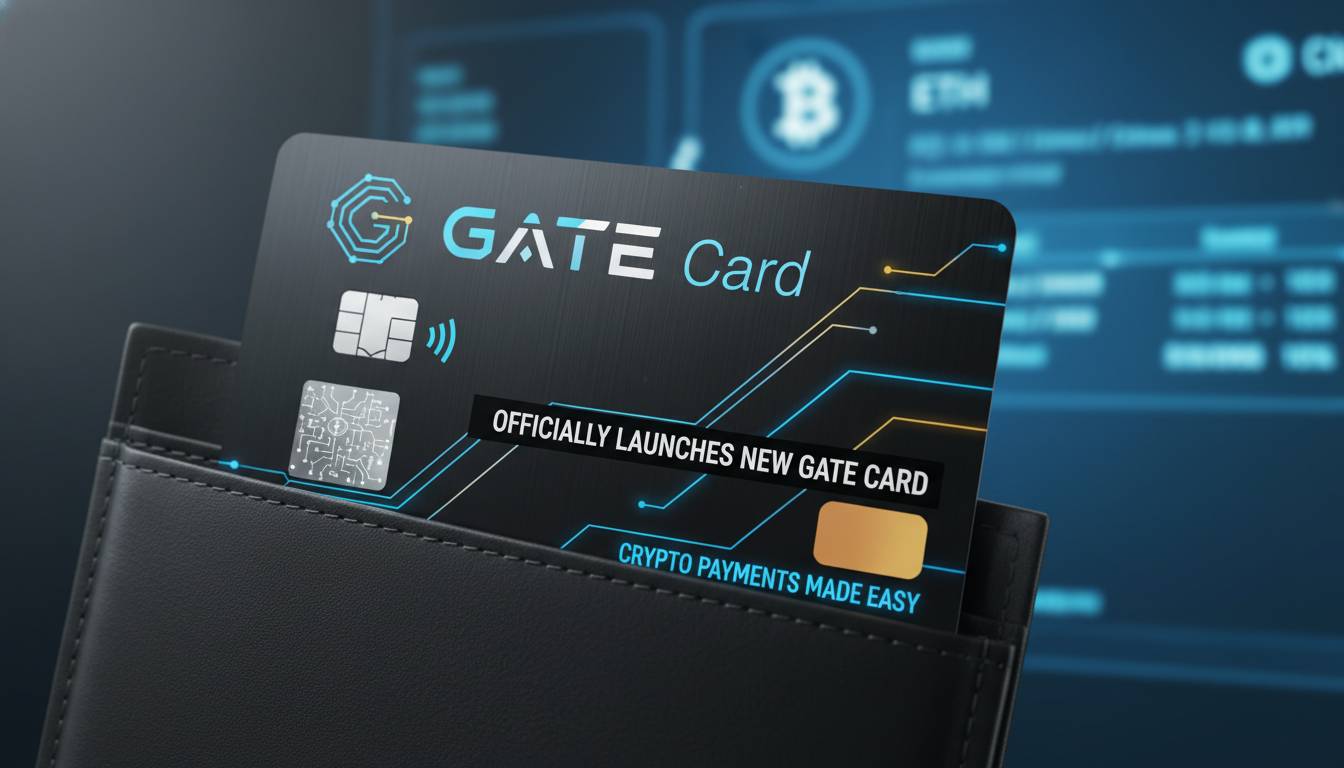 Gate Officially Launches New Gate Card – Crypto Payments Made