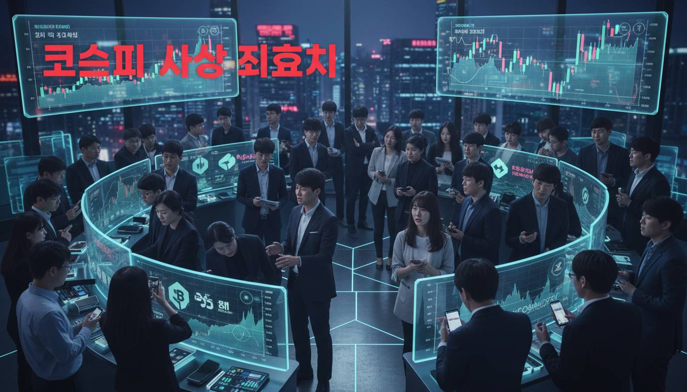 Korean Investors Flock to New Altcoins as Stock Market Hits Record Low
