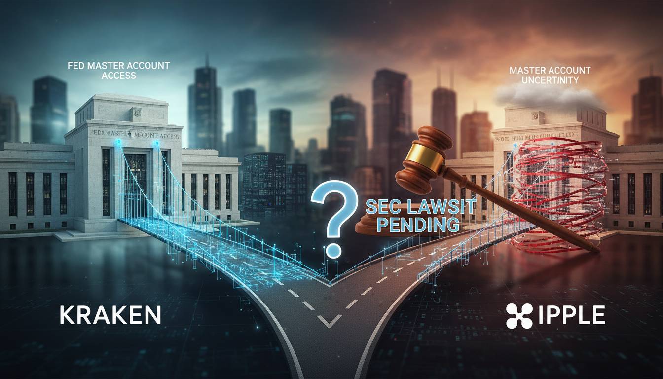 Kraken Gains Fed Access: Could Ripple Follow With Its Own Master Account?