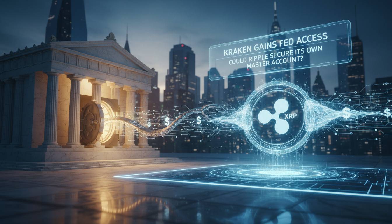 Kraken Gains Fed Access: Could Ripple Secure Its Own Master Account?