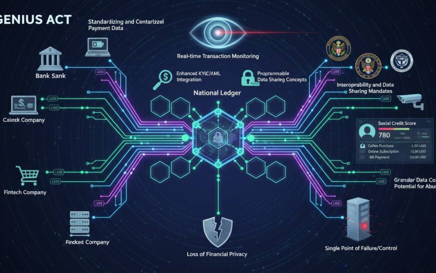 Why the Genius Act Could Unlock CBDC Surveillance—No New Coin Needed